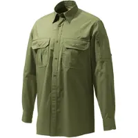 Beretta Mortirolo Shirt Long Sleeves (Färg: Olive Drab, Storlek: Large)
