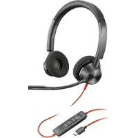 Poly Bw 3320 Stereo-m Usb-c +usb-c/a Voip-hörlurar