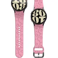 Samsung Anymode Galaxy Watch7 Unikko Embossed Band Pink