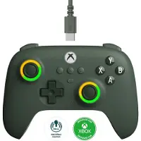 8Bitdo Ultimate C - Spelkontroll - kabelansluten - mörkgrön - för Microsoft Xbox One, Microsoft Xbox Series S, Microsoft Xbox Series X, PC