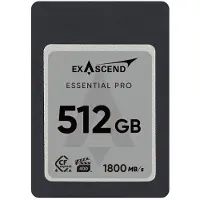 EXASCEND Cfexpress 4.0 Type A Essential Pro 512gb Minneskort