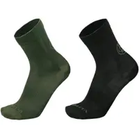 Beretta Short Shooting Socks (Färg: Svart & Grön, Storlek: XL)