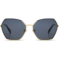 Komono Belle Gold black solglasögon