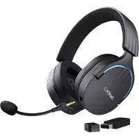 Trust GXT491 FAYZO Over Ear-hörlurar Bluetooth Virtual Surround Vit Surround-sound, Mikrofonljudavstängning, Volymkontroll Spel