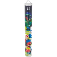 Plus plus - Glow Mix - 100 st. - - One Size - Klossar