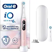 Oral-B iO Series 6s Rosa 4210201427384 Eltandborste Roterande/Oscillerande Rosa