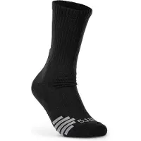5.11 Tactical Duty Ready Plus Crew Socks (3-Pack) (Färg: Svart, Storlek: Large (44.5-47.5))