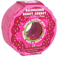 Bomb Cosmetics Raspberry Beret Sorbet Body Buffer Sponge
