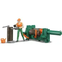 BRUDER bworld Forestry-set leksak