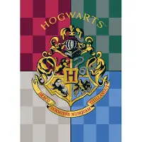 Borg Living Barnfilt - Harry Potter - 100x140 cm - Mjuk och mysig fleecefilt -