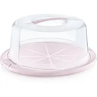 Lumarko keeeper tårtlock “ricardo”, rund, nordic-pink – tårtförvaringsburk med låsbart lock – 1 st (1077658100000)