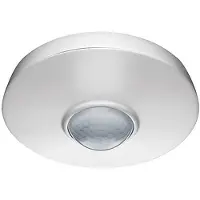 ESYLUX PD 360i/8, Passiv infraröd (PIR) sensor, Kabel, 8 m, Tak, inomhus, Vit