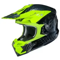 HJC i50 Artax MC4H Crosshjälm Svart/Gul 2XL Unisex sort