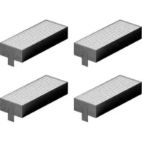 Siemens HZ9VEDU0 Akustiskt filterset för köksfläkt - 4-pack