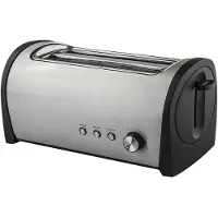 Kuken Rostfritt Stål Brödrost 1400w 2 Spår