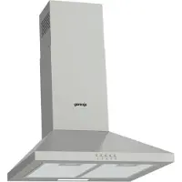 Gorenje Essential WHC529E4X - Kåpa - skorsten - bredd: 50 cm - djup: 45 cm - utsug och återcirkulering (-) - rostfritt stål
