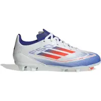 Adidas Fotbollsskor - F50 League FG/MG J - Vit/Bl - - 28 - Fotbollsskor – Konstgräs