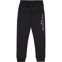 Tommy Hilfiger Sweatpants - Essential - Organic - Svart - - 6 år (116) - Sweatpants