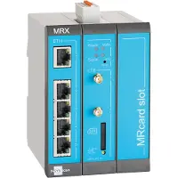 Insys icom MRX MRX3 LTE - Router - WWAN 5-portars switch - DIN-skenmonterbar