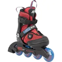 K2 Rullskridskor - Raider Boa - Svart/Röd - Inlines - - 32/37 - Rullskridskor