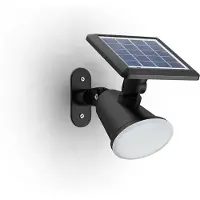 Philips Jivix 8720169265523 Solcells-utomhusväggbelysning LED 1.4 W Svart