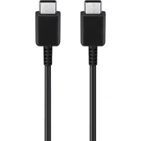 Samsung USB-C / USB-C-kabel GP-TOU021RFCBW - 1.8m, 3A, 25W - Bulk - Svart