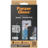 PanzerGlass Privacy Ultra-Wide Fit Displayskyddsglas med siktskydd Samsung Galaxy A35 5G 1 st P7357