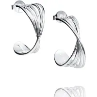 Efva Attling Bridges Hoops 12-100-02142-0000