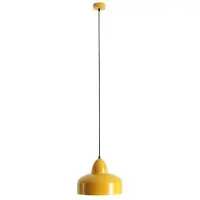 Aldex Taklampa , Mille, dimbara, Gul, Vardagsrum, Metall, Industristil