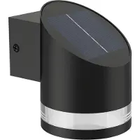 Philips Fyve vägglampa 1,5 W, Väggbelysning för utomhusbruk, Svart, Plast, IP44, Terass, Trädgård, III
