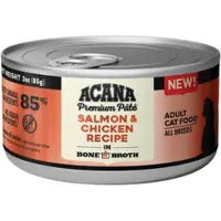 Acana Feline Premium Pate Lax Och Kyckling 24x85g Kattmat