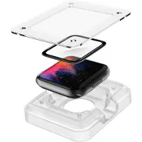 Spigen Apple Watch 44 mm 2-PACK "Ez Fit" Skärmskydd Pro+Flex