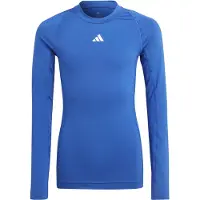 Adidas Baselayer Techfit - Royal Blå Barn L/S, storlek 152 cm