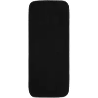 vidaXL Trappstegsmattor halkfri 15 st 60x25 cm svart rektangulär