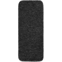 vidaXL Trappstegsmattor halkfri 15 st 60x25 cm antracit rektangulär