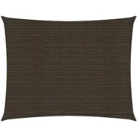 vidaXL Solsegel 160 g/m² brun 2,5x4,5 m HDPE