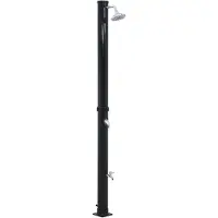 vidaXL Soldusch svart 220 cm 20 L