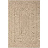 vidaXL Matta ZIZUR 120x170 cm jutelook inomhus och utomhus