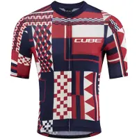 Cube Blackline Cmpt Korta ärmar Cykeltröja