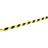 Durable 1100130 Hörnskydd Svart, Gul (L x B x H) 1000 x 40 x 30 mm