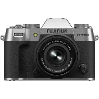 Fujifilm X -T50 + XC 15-45mm, 40,2 MP, 7728 x 5152 pixlar, X-Trans CMOS 5 HR, 6,2K, Pekskärm, Silver