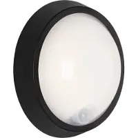 Briloner HELSINKI 3352015 Utomhusväggbelysning med rörelsedetektor LED LED 12 W Svart