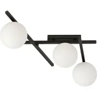 Emibig Taklampa Smart LIGHTING, dimbar, Svart, Vardagsrum / matsal, Metall, Modern, Taklampa