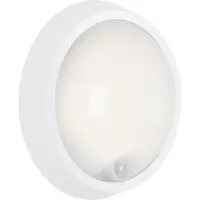 Briloner HELSINKI 3352016 Utomhusväggbelysning med rörelsedetektor LED LED 12 W Vit