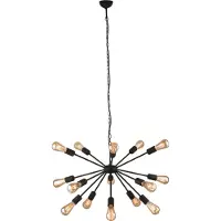 Nowodvorski Lighting Hänglampa Rod Nowodvorski Lighting, dimbar, Svart, Vardagsrum / matsal, Metall, Modern, Pendellampa
