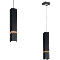 Eko-Light Hänglampa Vidar , dimbar, Svart, Vardagsrum / matsal, Metall, Modern, Pendellampa
