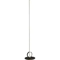 Mantra-Iluminacion LED golvlampa Kitesurf, Svart, Vardagsrum / matsal, Aluminium / grå / zink, Modern, LED-golvlampa