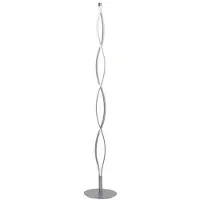 MANTRA LED golvlampa SAHARA, Förkromad / silver, Vardagsrum / matsal, Metall, Modern, LED-golvlampa
