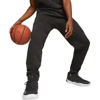 Puma Sportbyxa 'Hoops Team Dime' svart
