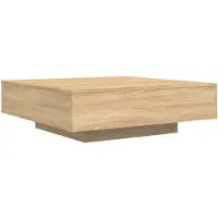 vidaXL Soffbord, Sonoma Ek, 100X100X31 Cm